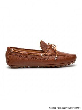 PS BY PAUL SMITH Mens Shoe Springfield Tan In Browns Driving Loafers (0474)